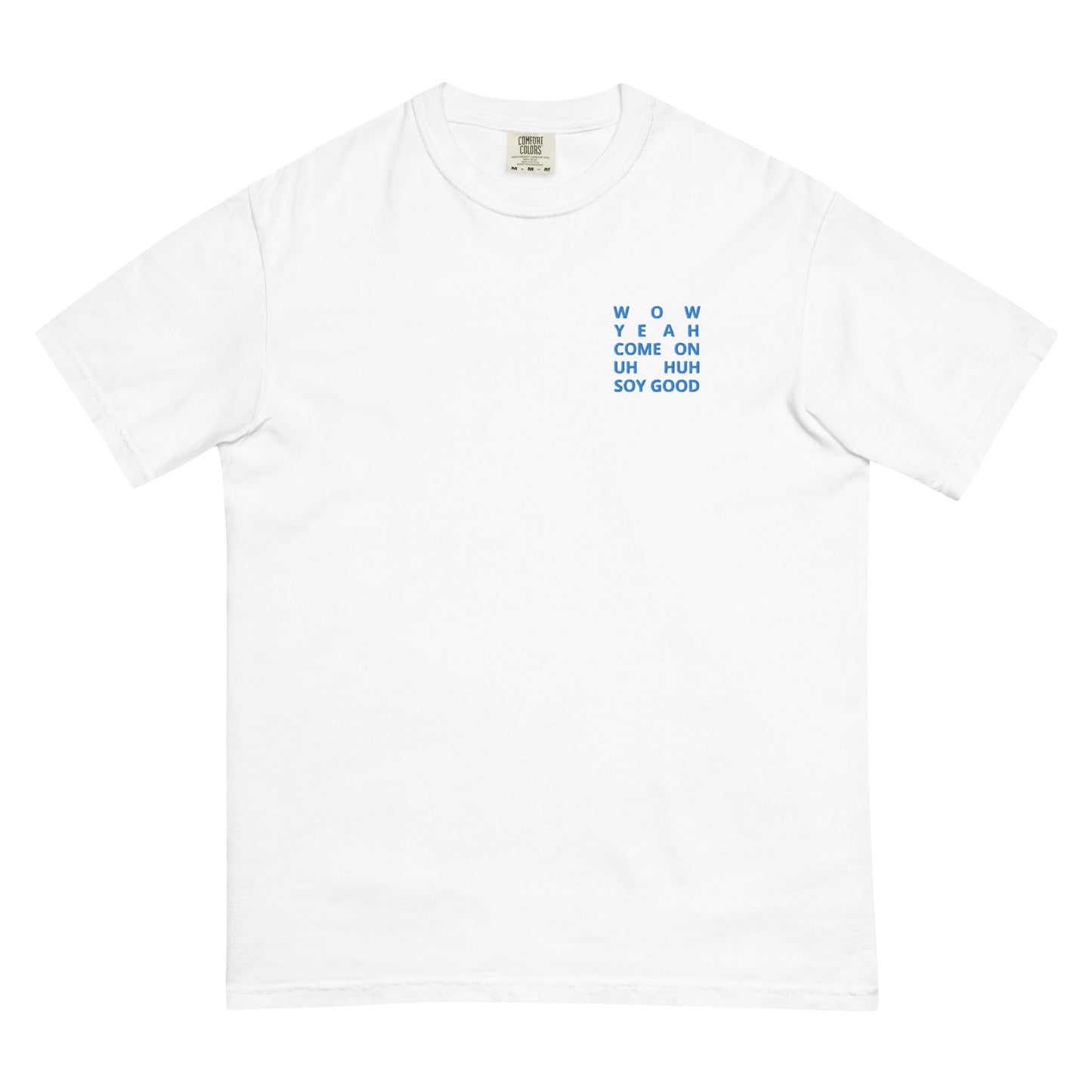SOY EMBROIDERED TEE